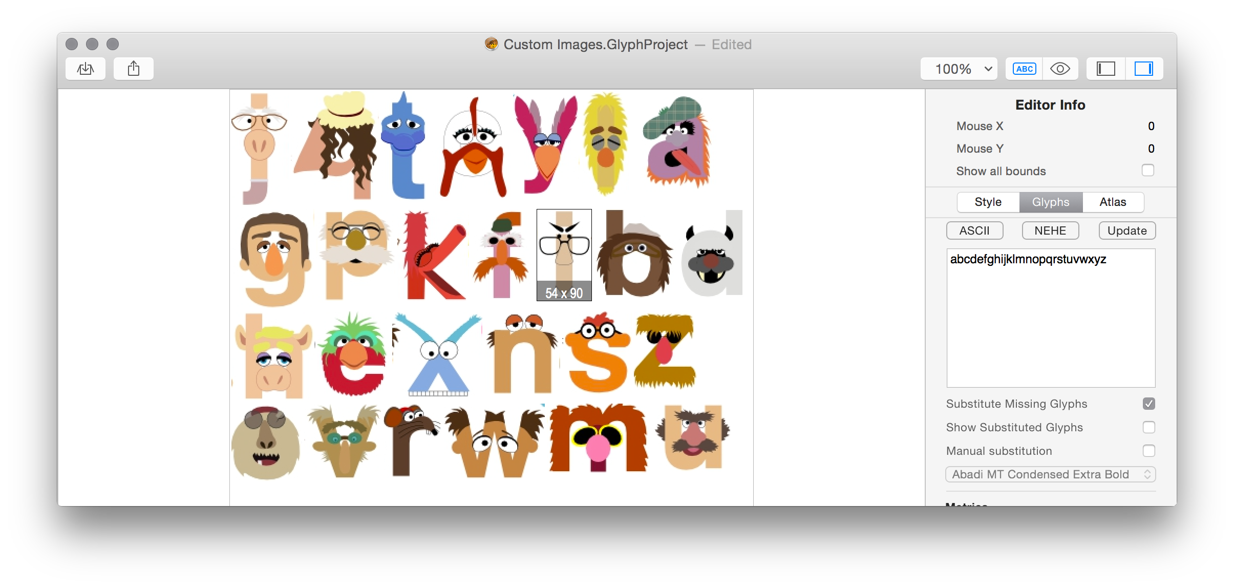Glyph Designer 2.1 Mac 破解版 - 位图字体生成工具