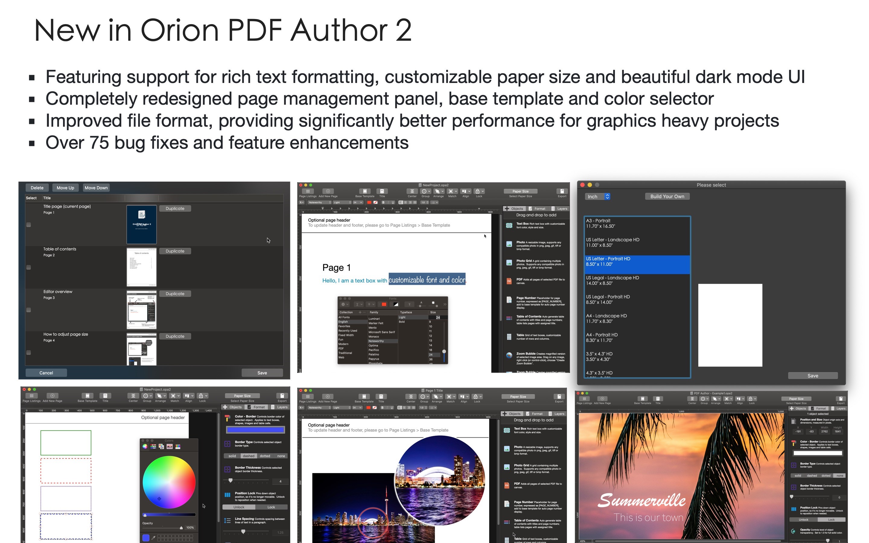 Orion PDF Author 2 for Mac 2.30 破解版 - PDF文档创建应用
