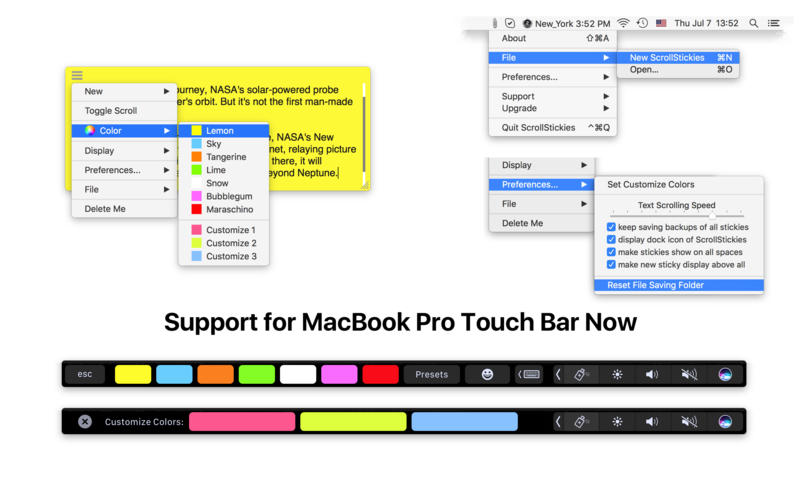 ScrollStickies for Mac 3.28 破解版 - 简单好用的桌面便签应用