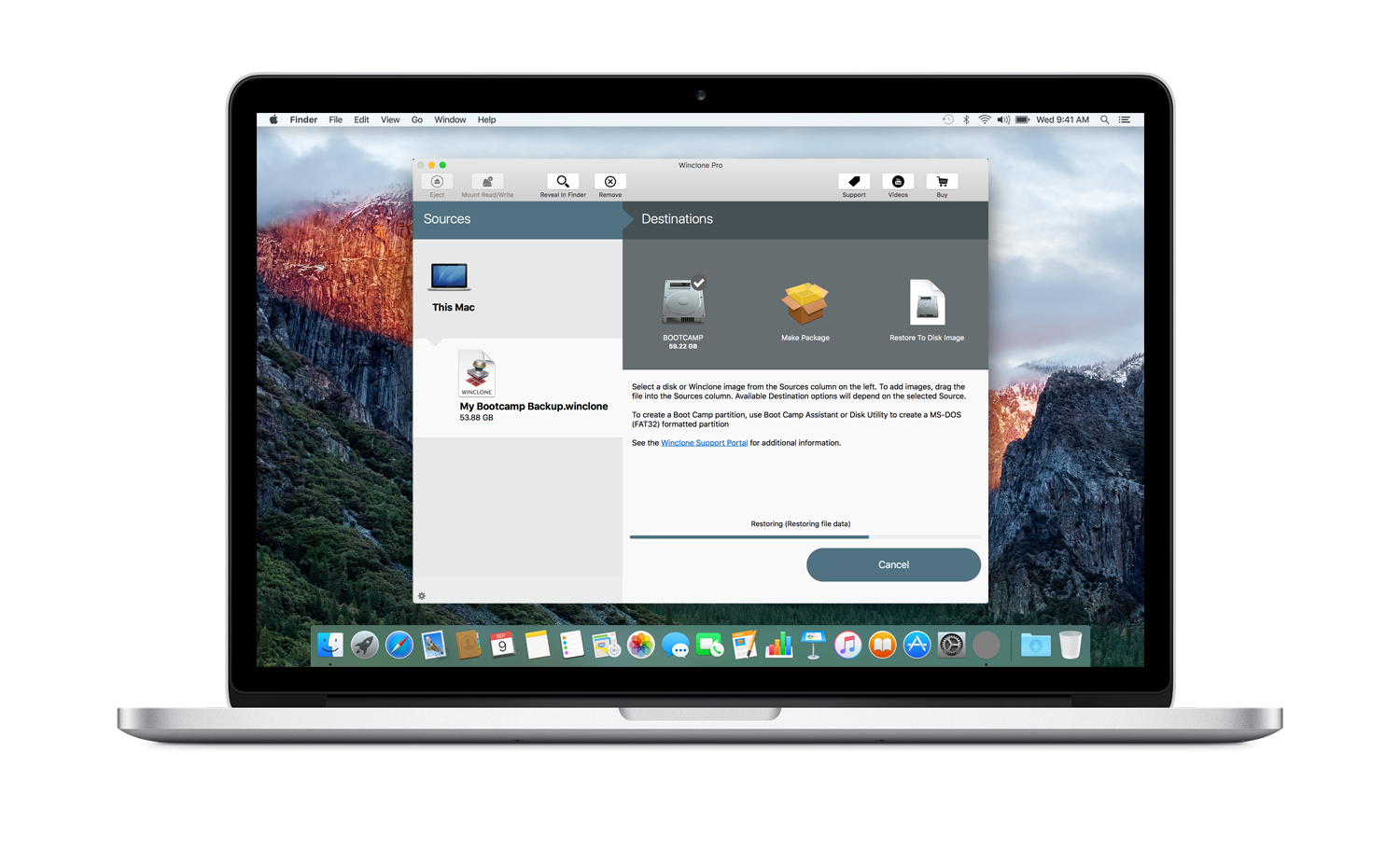 Winclone Pro 7 for Mac 7.1.1 破解版 - 强大的Windows分区备份还原工具