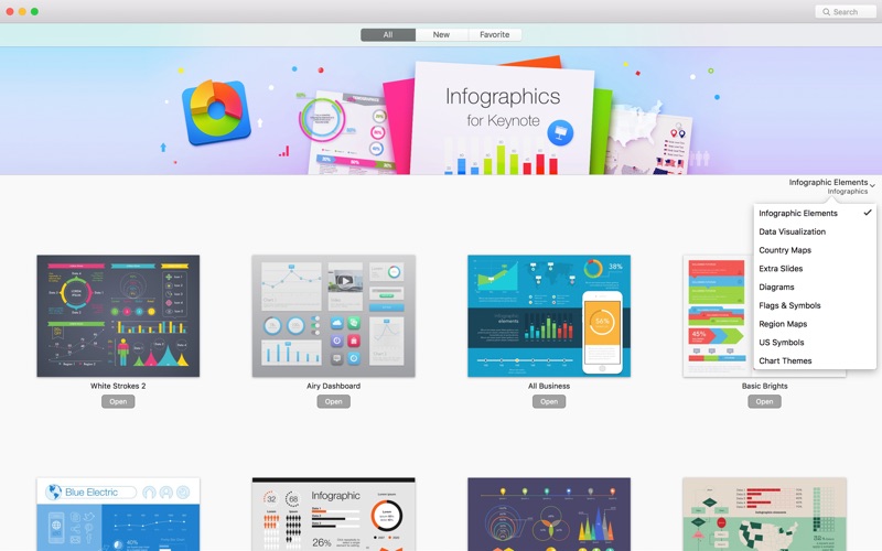 Infographics Lab for Keynote Mac 3.3.4 破解版 - Keynote图表模板