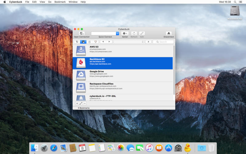 Cyberduck for Mac 6.5.0 破解版 - Mac上优秀的FTP客户端工具