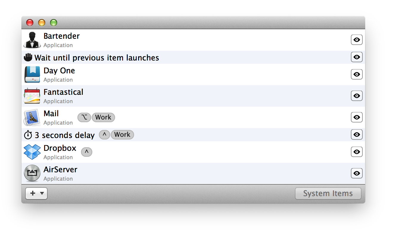 Startupizer 2 for Mac 2.3.11 破解版 - 优秀的系统启动项目管理工具