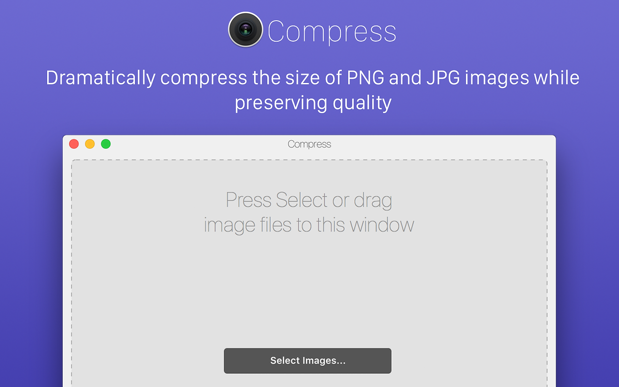 Compress for Mac 1.0.3 破解版 - 图片压缩工具