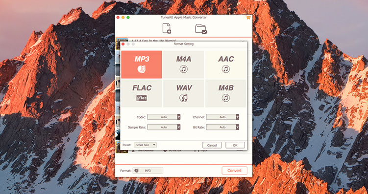 TunesKit Apple Music Converter for Mac 2.0.7 破解版 - DRM保护音乐格式转换工具