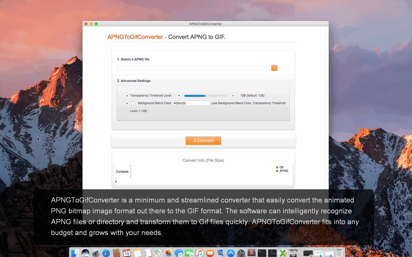APNGToGifConverter for Mac 3.2.1 破解版 - APNG位图格式转换器