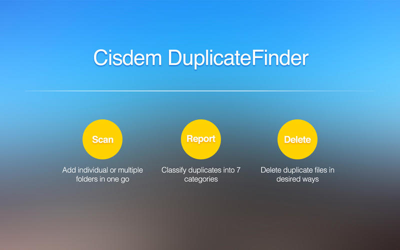 Cisdem DuplicateFinder for Mac 4.0.0 破解版 - 重复文件清理工具