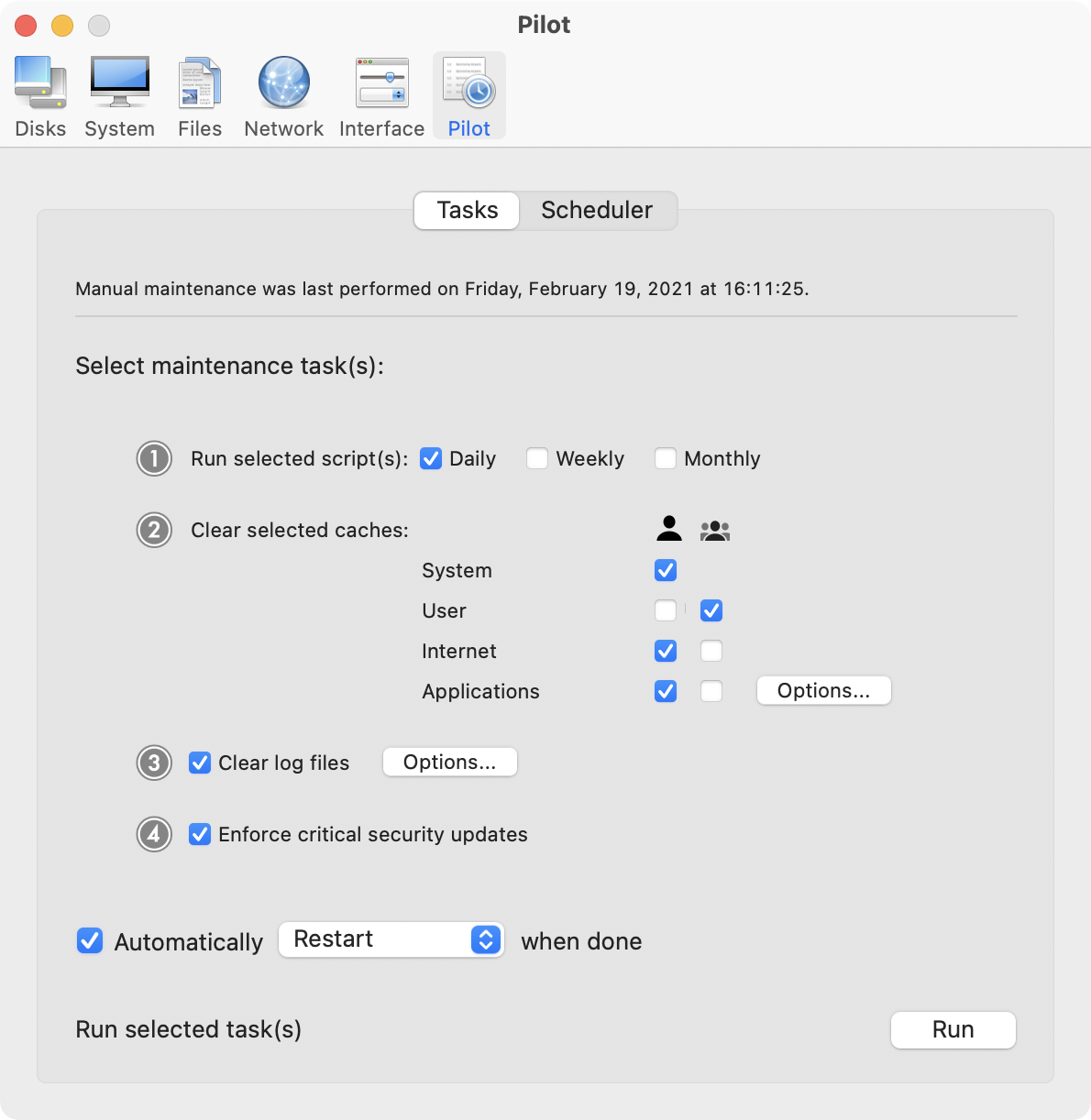 Cocktail 11 for Mac 11.1 序号版 - 强大的系统维护工具