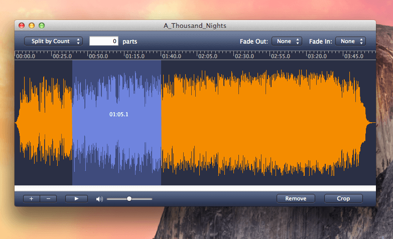 AppleMacSoft MP3 Splitter for Mac 3.9.1 破解版 - 分割和修剪MP3，M4A和AAC音频文件