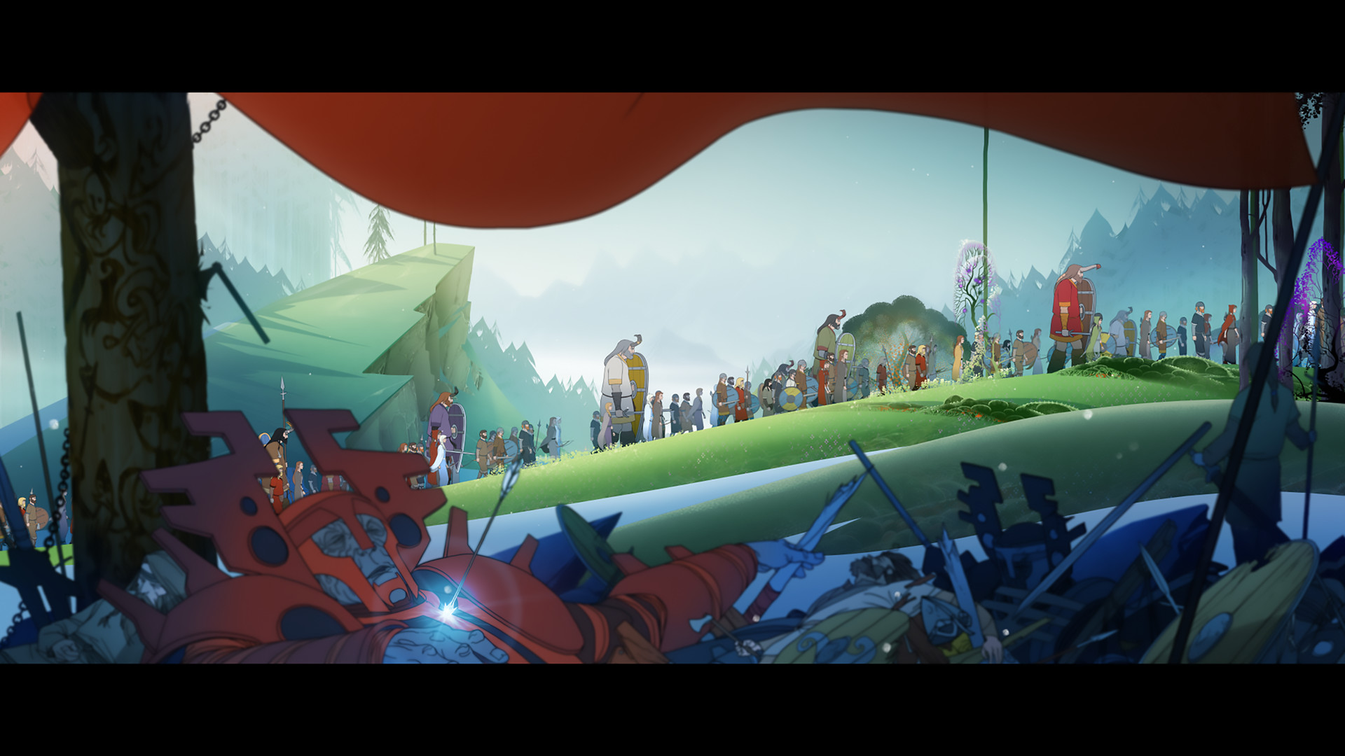 旗帜的传说2 The Banner Saga 2 for Mac v2.61.02中文原生 挪威史诗级的角色扮演游戏续作