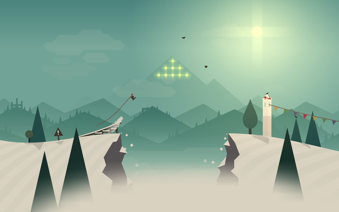 Alto's Adventure Mac 破解版 阿尔托的冒险 最美的滑雪游戏