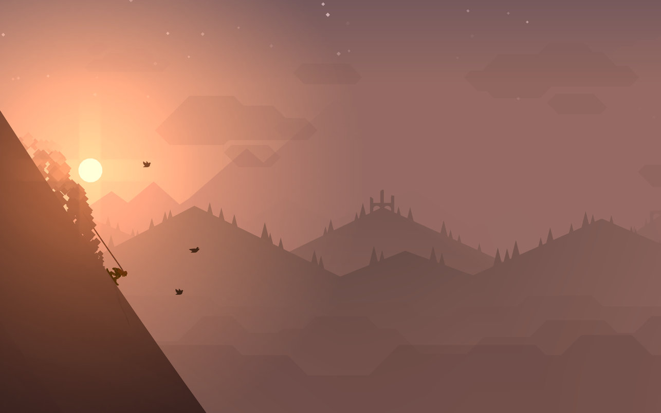 Alto's Adventure Mac 破解版 阿尔托的冒险 最美的滑雪游戏