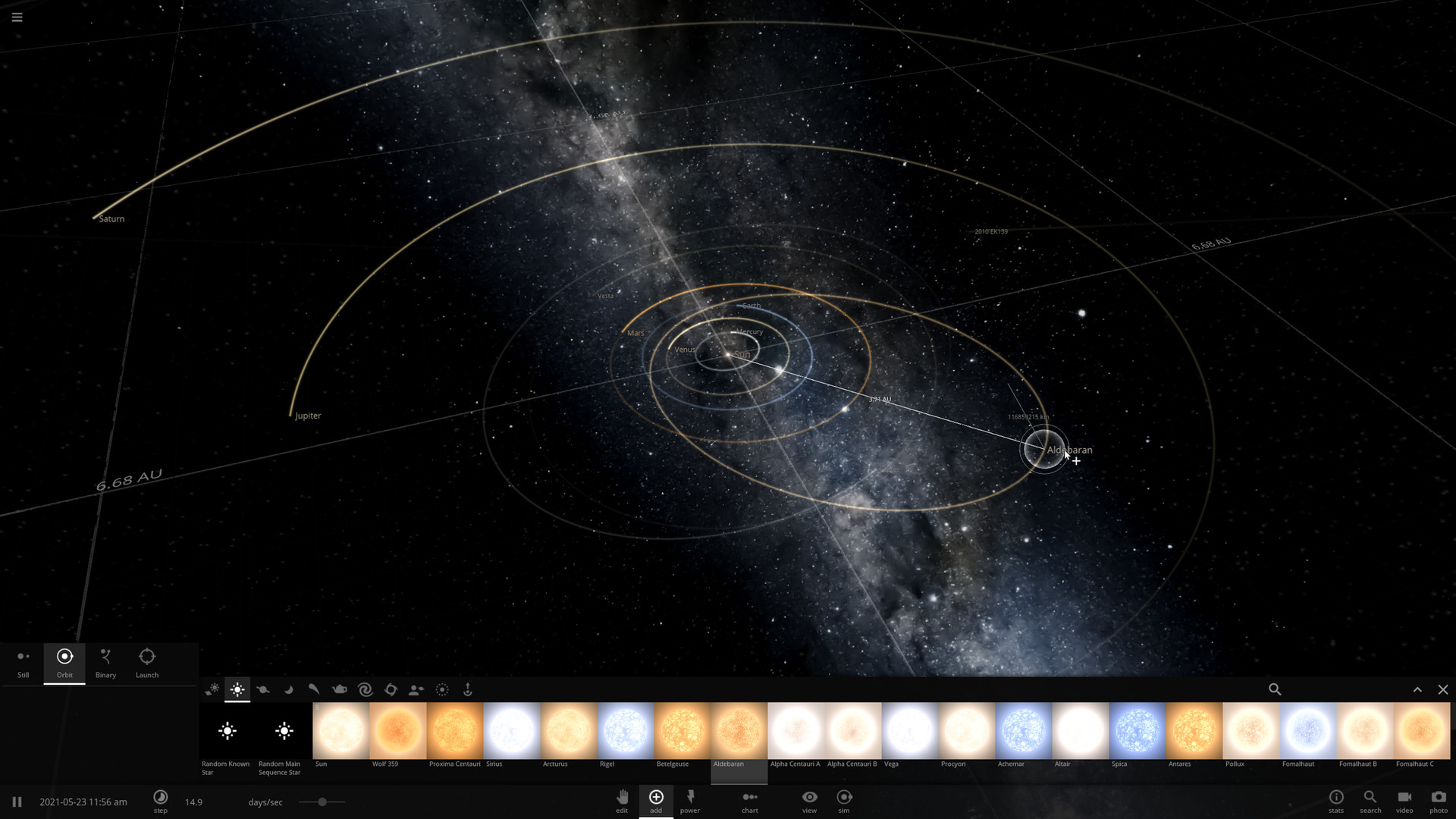 宇宙沙盘² Universe Sandbox² 29.1.0 Mac Mac 中文破解版 让你利用上帝视角创造宇宙