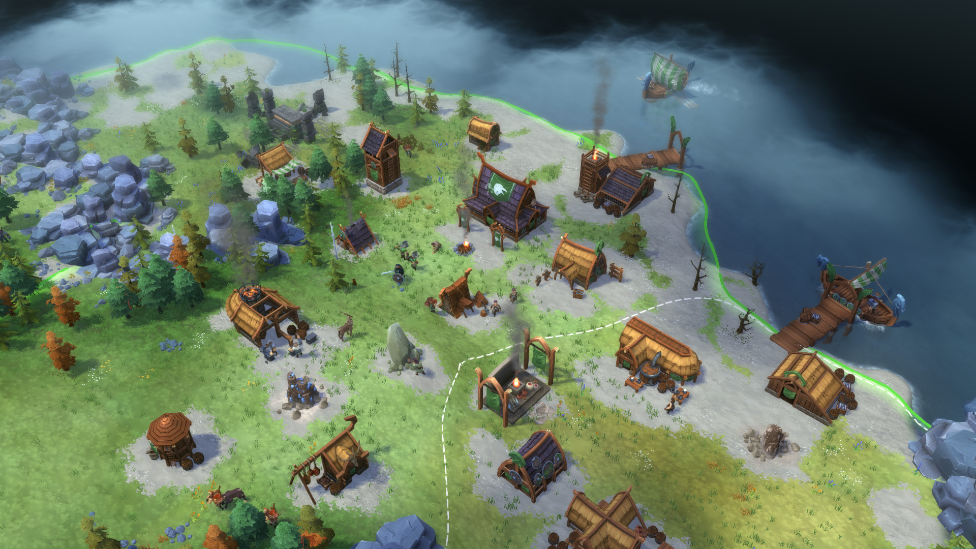 北境之地 Northgard for Mac v2.9.7 中文原生 北欧神话为背景的即时策略游戏