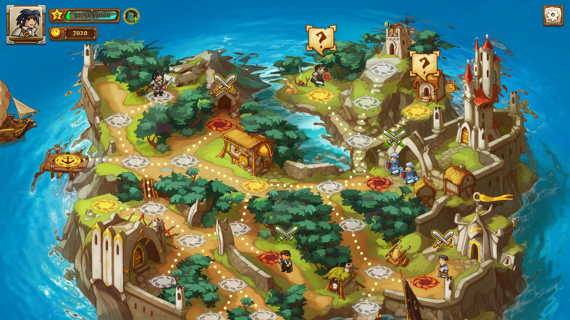 勇者大陆：海盗 Braveland Pirate 1.1.4.14 Mac 中文破解版 策略类海盗寻宝游戏