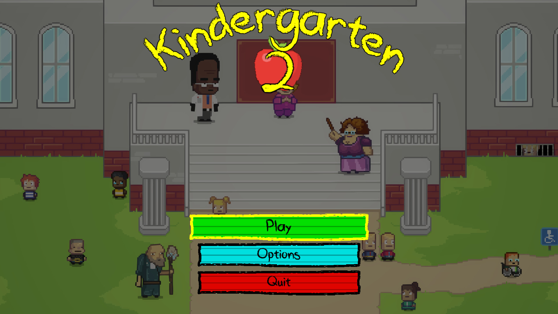 Kindergarten 2 Mac 破解版 黑暗风格动作游戏