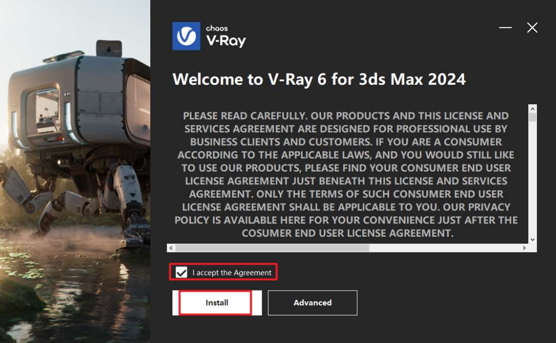 V-ray 6.1 for 3dsmax渲染软件简体中文破解版免费下载-V-ray 6.1 for 3dsmax图文安装教程插图2