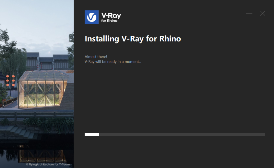 VRay 6.0 for Rhino 6-8犀牛渲染软件简体中文破解版下载-VRay 6.0 for Rhino 6-8图文安装教程插图6