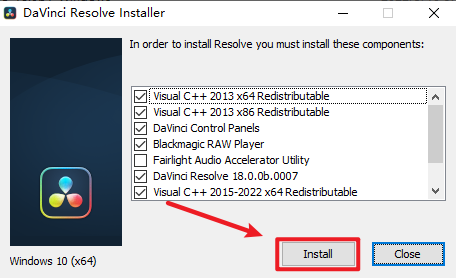达芬奇 DaVinci Resolve Studio 18.0影视后期调色软件破解版下载和安装教程插图4