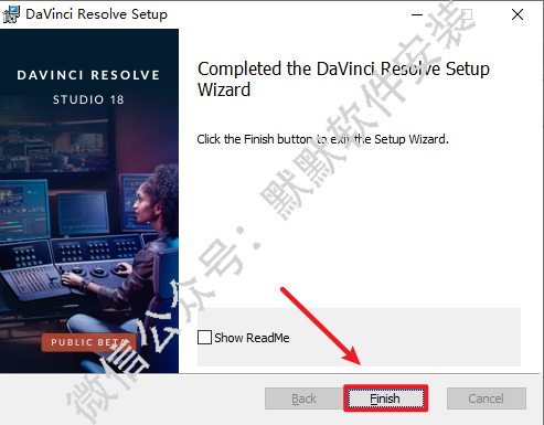 达芬奇 DaVinci Resolve Studio 18.0影视后期调色软件破解版下载和安装教程插图13