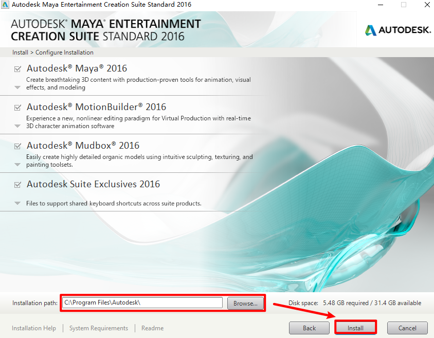Autodesk Maya 2016简体中文破解版软件下载和Maya 2016安装教程插图6