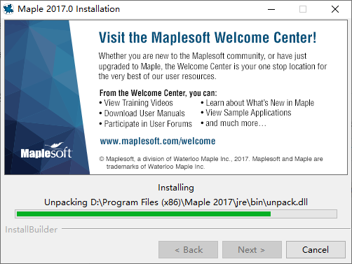 Maple 2017数学工程计算软件安装包免费下载Maple 2017破解安装教程插图13
