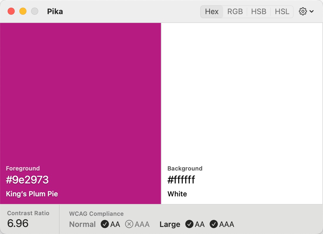 Pika for mac(屏幕拾色器) 0.0.16 英文免费版下载