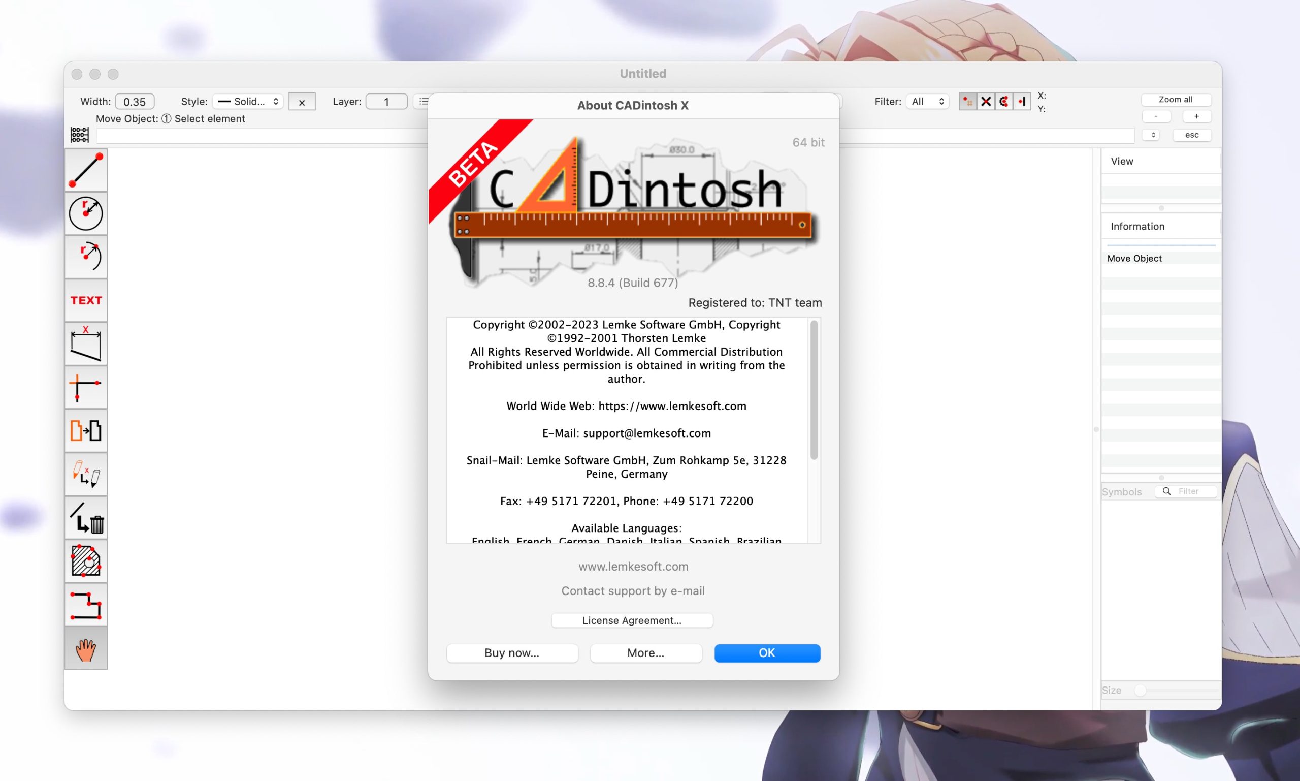 CADintosh X for Mac(CAD绘图软件) v8.8.4(677) 英文激活版下载