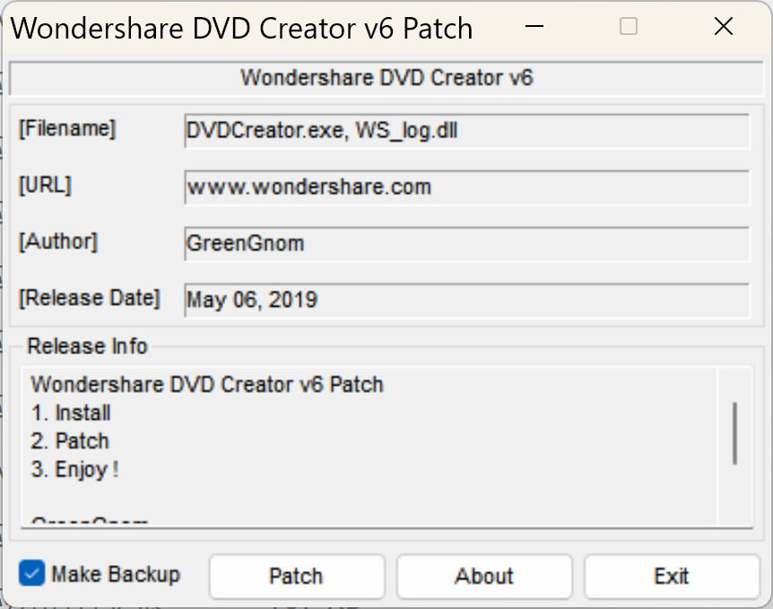 Wondershare DVD Creator(DVD光盘刻录软件) v6.5.7 英文特别版下载