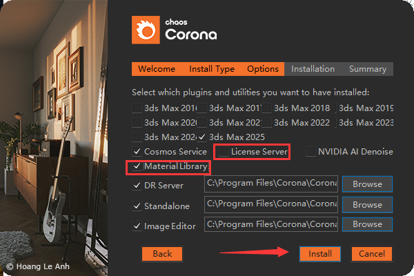 Corona 12.1 for 3dmax2016-2025最新中文破解版下载 安装教程-5