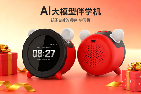 小兔AI智能闹钟学习机Y5